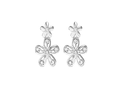 Rhodium Plated | Fashion Earrings